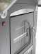 Horno de le&ntilde;a de exterior Medius Plus 100 EXT en acero - Ventilado con techo en INOX