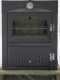 Horno de le&ntilde;a de empotrar Nuovo Minimus 50 Mini Inc en acero - 2 pisos