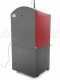 Horno de le&ntilde;a de exterior Minimus 50 Mini EXT en acero - Techo rojo