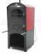 Horno de le&ntilde;a de exterior Minimus 50 Mini EXT en acero - Techo rojo