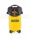 Stanley D200/10/24 - Compresor de aire el&eacute;ctrico port&aacute;til monof&aacute;sico, sin aceite - Motor 1.5 HP - 24 L