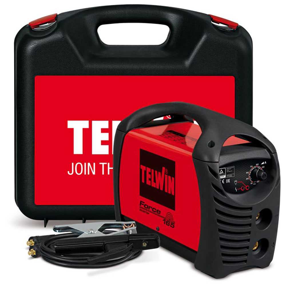 superstición Declaración secundario Soldadora inverter Telwin FORCE 165 en Oferta | AgriEuro