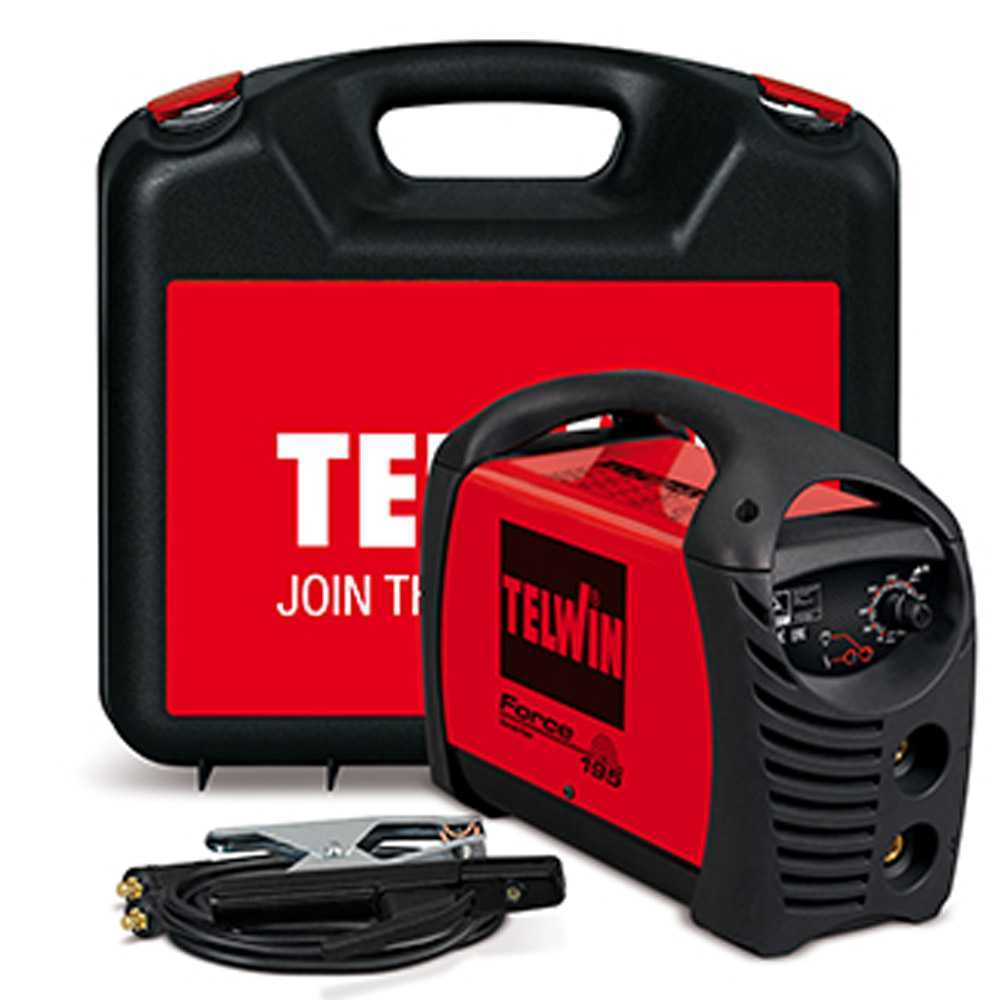 Soldadora inverter de electrodo Telwin Force 195 , en oferta en AgriEuro
