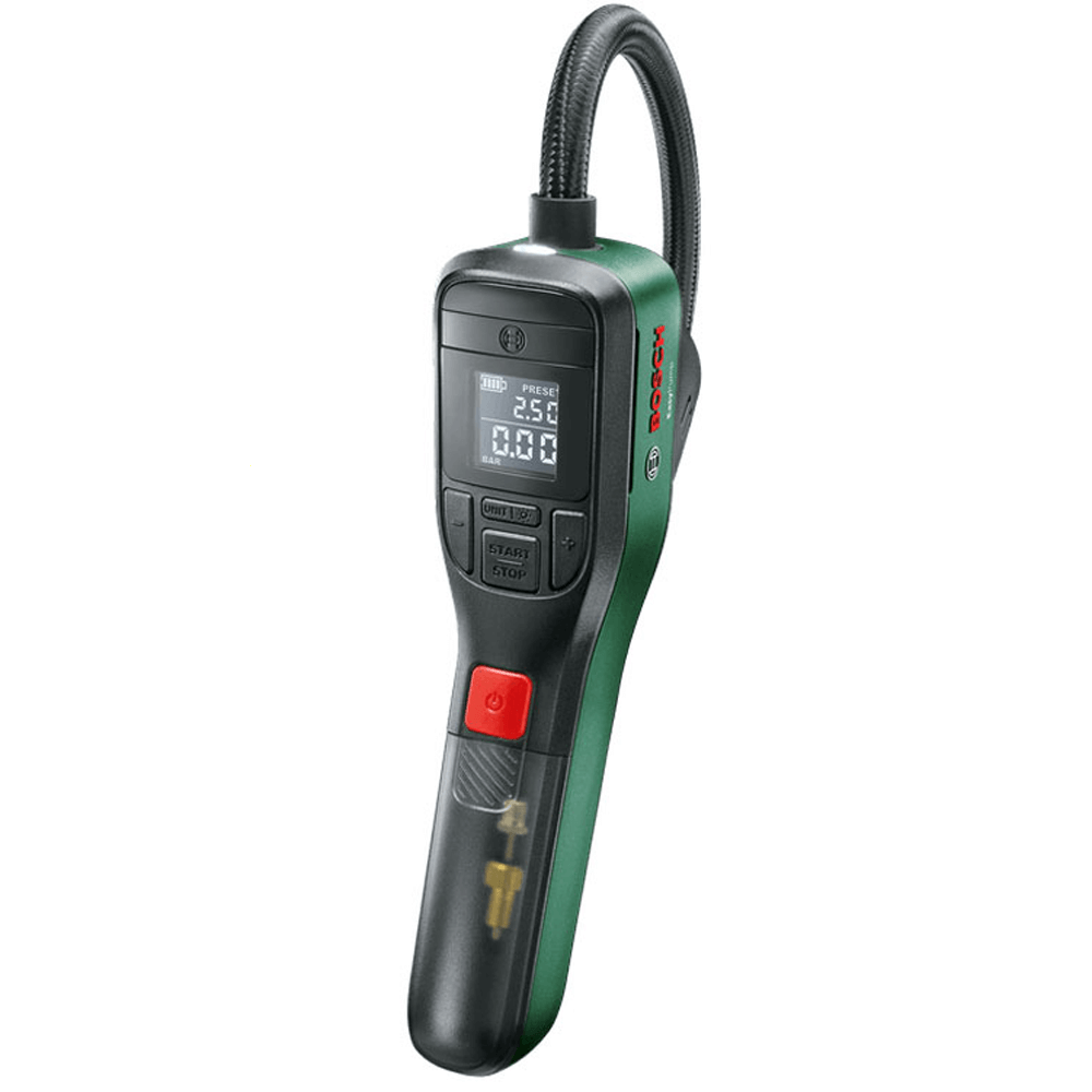 ambulancia Cuadrante No autorizado Ficha Técnica Mini Compresor portátil Bosch Easy Pump en Oferta | AgriEuro