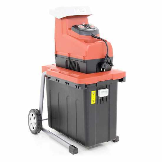 Biotrituradora el&eacute;ctrica GeoTech ESB 2801 ROLLER de rodillo (engranajes) con caj&oacute;n