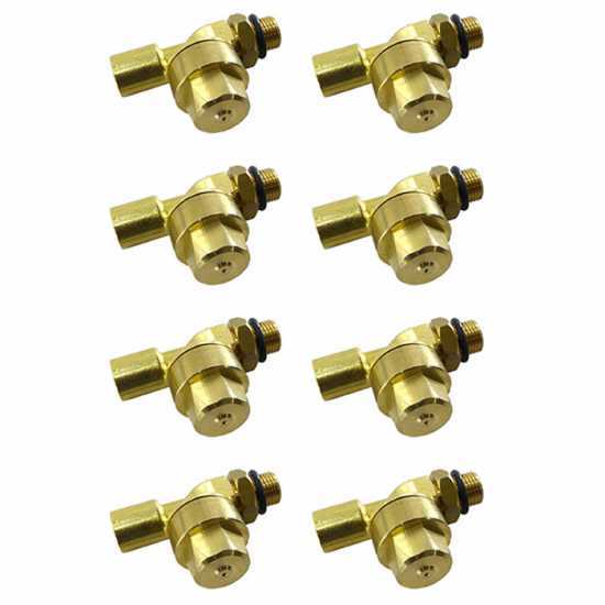 Kit 8 piezas - Portaboquillas con antigoteo - conexi&oacute;n 1/4&quot;M y 1/4&quot;H