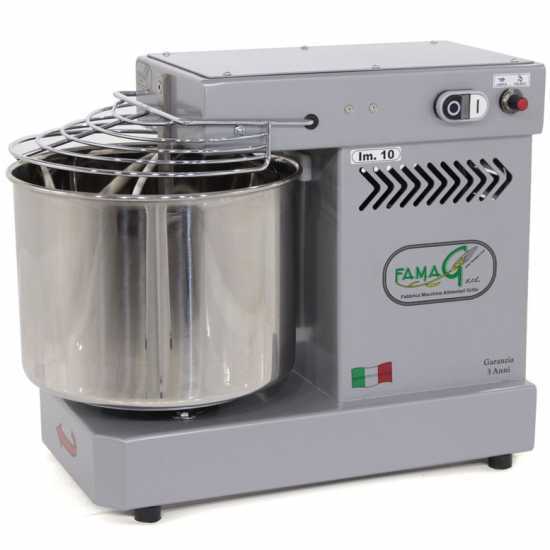 Famag IM 10/230 10  Velocidades Silver- Amasadora de espiral de 10 kg