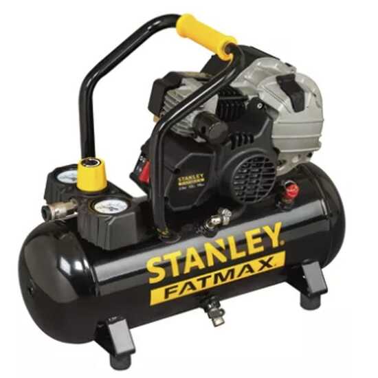 Stanley Fatmax HY 227/10/12 - Compresor de aire el&eacute;ctrico port&aacute;til monof&aacute;sico - Motor 2 HP - 12 L