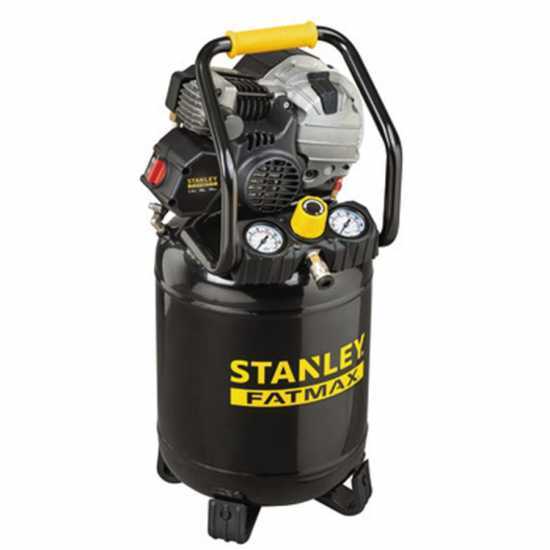 Stanley Fatmax HY 227/10/24V - Compresor de aire el&eacute;ctrico port&aacute;til - Motor 2 HP - 24 lt