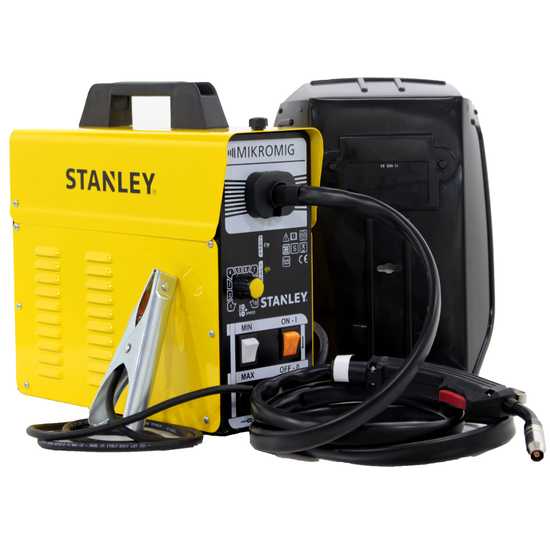 Soldadora de hilo transformer MIG Stanley MIKROMIG - s&oacute;lo NO GAS - 95A - 230 V - antorcha