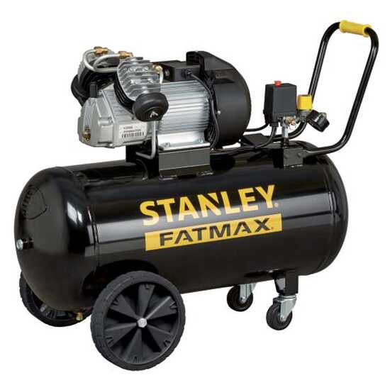 Stanley Fatmax DV2 400/10/100 - Compresor de aire el&eacute;ctrico monof&aacute;sico - Motor 3 HP - 100 L