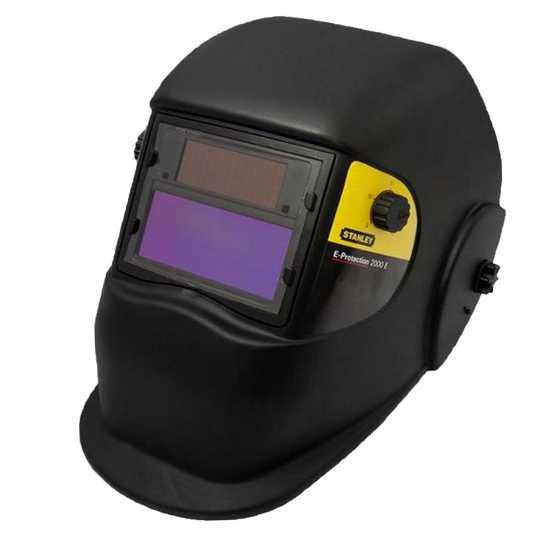 Careta para soldar Stanley E-Protection HELMET 2000 E - M&aacute;scara Cristal - DIN 9 - 13