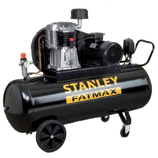 Stanley Fatmax BA 851/11/270 - Compresor de aire el&eacute;ctrico trif&aacute;sico de corea - Motor 7.5 HP - 270 L