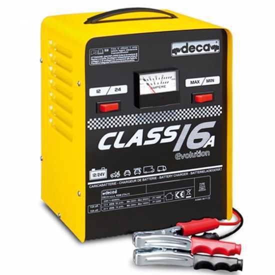 Cargador de bater&iacute;as coches Deca CLASS 16A portatil- alimentaci&oacute;n monof&aacute;sica - bater&iacute;as 12-24V