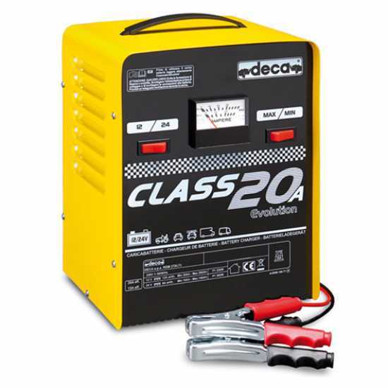 Cargador de bater&iacute;as coches Deca CLASS 20A portatil- alimentaci&oacute;n monof&aacute;sica - bater&iacute;as 12-24V