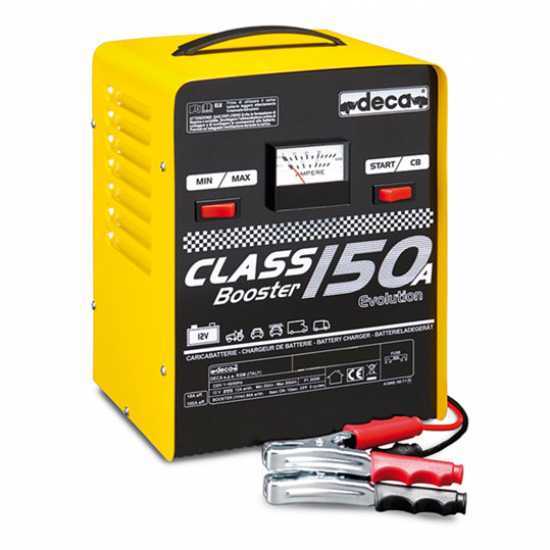 Cargador de bater&iacute;as port&aacute;til Deca CLASS BOOSTER 150A con arrancador, monof&aacute;sico, bater&iacute;as 12V