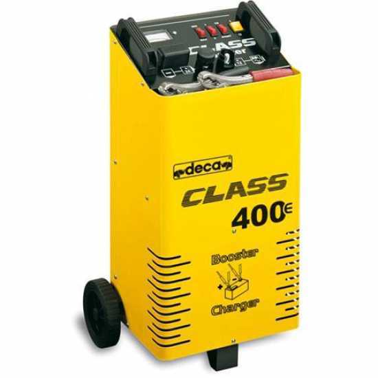 Cargador de bater&iacute;as arrancador Deca CLASS BOOSTER 400E con ruedas, monof&aacute;sico, 12-24V