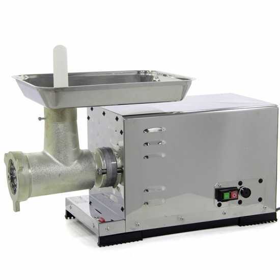 Reber 10026 N INOX - N.32 - Picadora de carne profesional - 1800W