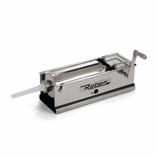 Reber 8960 N INOX - Embutidora manual 5 Kg - 2 velocidades