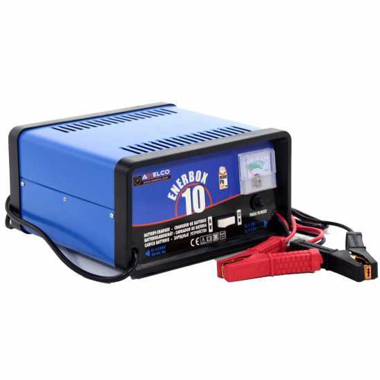 Cargador de bater&iacute;as coches Awelco ENERBOX 10 - alimentaci&oacute;n monof&aacute;sica - bater&iacute;as 6Voltios y 12Voltios