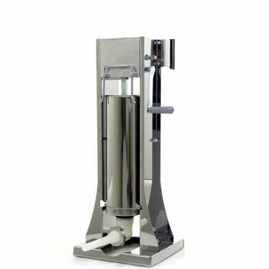 Reber 8971 V INOX - Embutidora vertical 8 Kg - 2 velocidades con c&aacute;rter