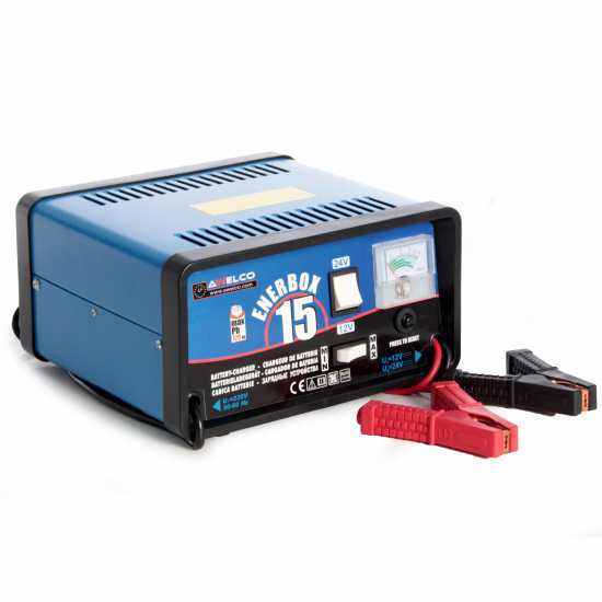Cargador de bater&iacute;as coches Awelco ENERBOX 15 - alimentaci&oacute;n monof&aacute;sica - bater&iacute;as 12Voltios y 24Voltios