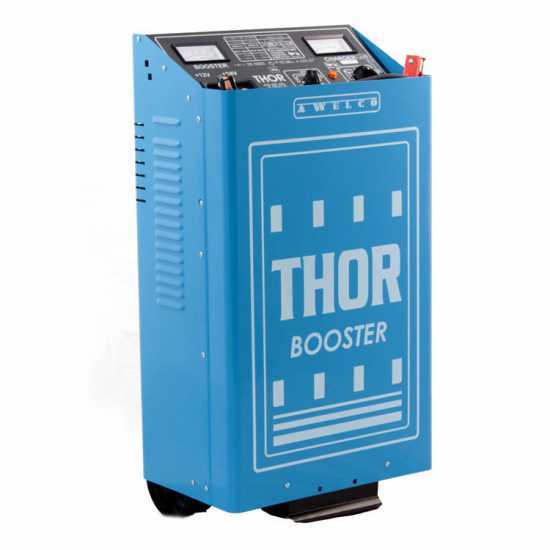 Cargador de bater&iacute;as arrancador Awelco THOR 750 Booster con ruedas, monof&aacute;sico, 24-12V