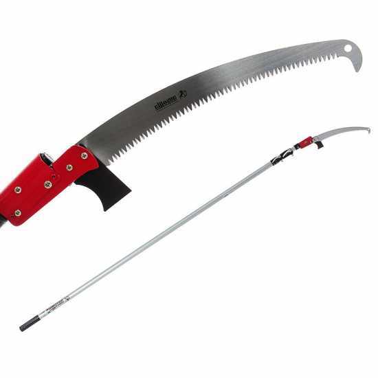 Serrucho telesc&oacute;pico Ausonia con p&eacute;rtiga de aluminio de 6 m, serrucho de 35