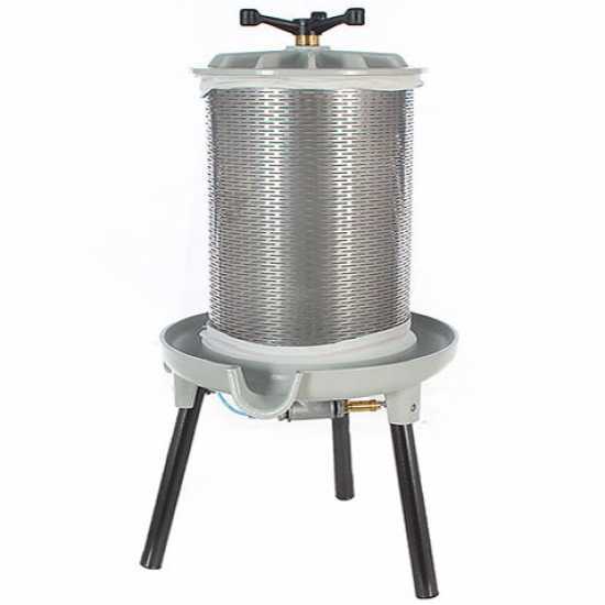 Grifo PEA40 - Prensa neum&aacute;tica para fruta 40 L - Jaula INOX