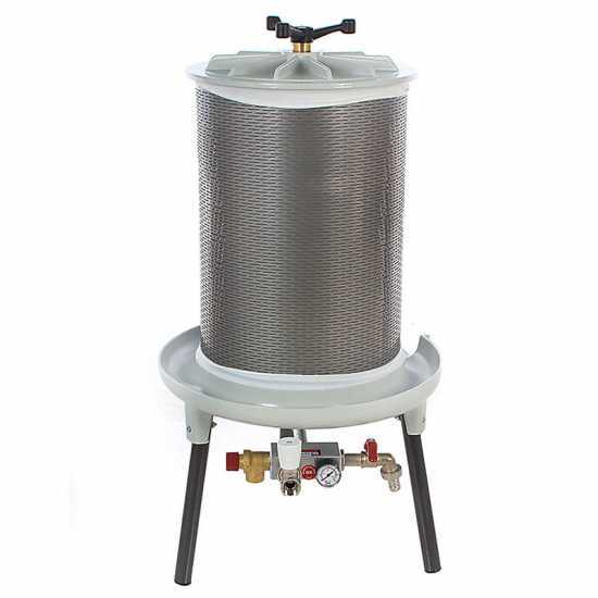 Grifo PEW80 - Hidroprensa para fruta 80 L - Jaula INOX