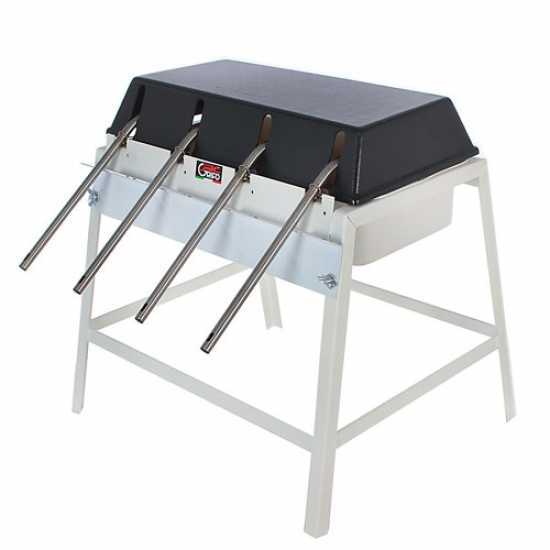 Grifo 4 ca&ntilde;os - Embotelladora manual con boquillas inox y dep&oacute;sito de pl&aacute;stico
