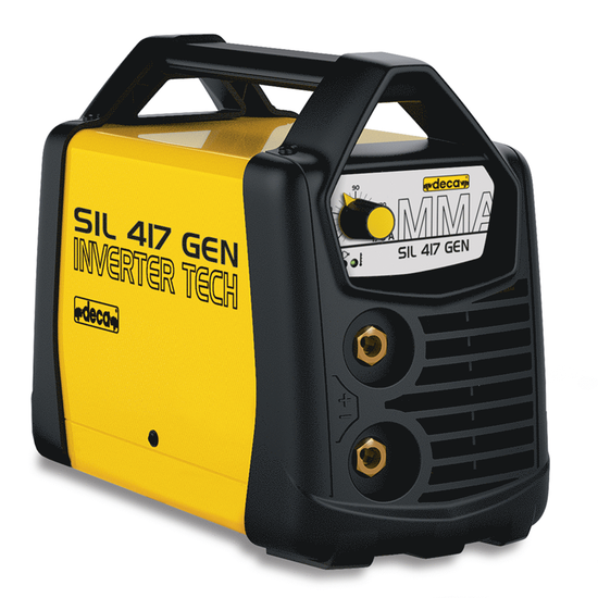 Soldadora inverter MMA Deca SIL 417 - 170 A - 230V