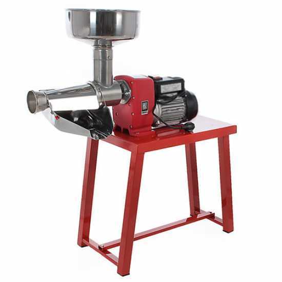 New O.M.R.A. OM-2820-EE - Trituradora de tomate con banco - Motor eléctrico 400W - 220V