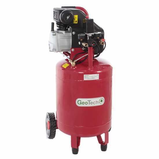 GeoTech AC50V-8-20 - Compresor de aire el&eacute;ctrico port&aacute;til - Motor 2 HP - 50 l Vertical