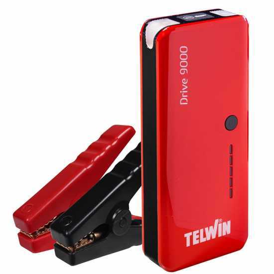 Telwin Drive 9000 - Arrancador port&aacute;til multifunci&oacute;n  - bater&iacute;a externa