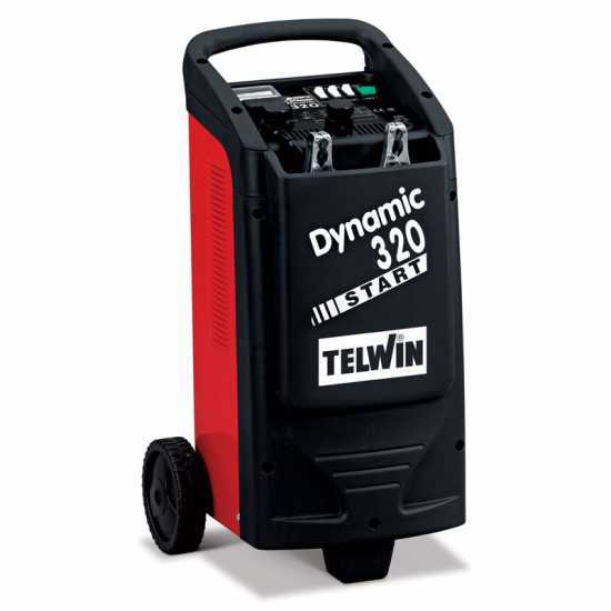 Telwin Dynamic 320 Start - Cargador de bater&iacute;a de coche y arrancador - bater&iacute;a WET/START-STOP 12/24V