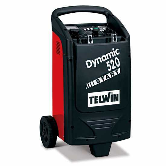 Telwin Dynamic 520 Start - Cargador de bater&iacute;a para coche y arrancador - bater&iacute;as WET/START-STOP 12/24V