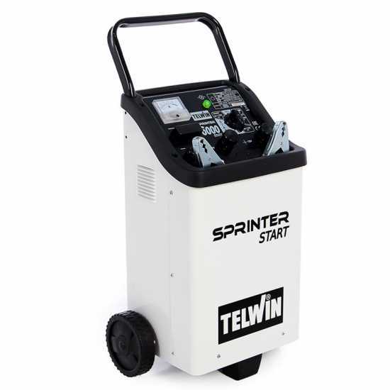 Telwin Sprinter 6000 Start - Cargador de bater&iacute;a para coche y arrancador - bater&iacute;a12/24V, 20 a 1550 Ah