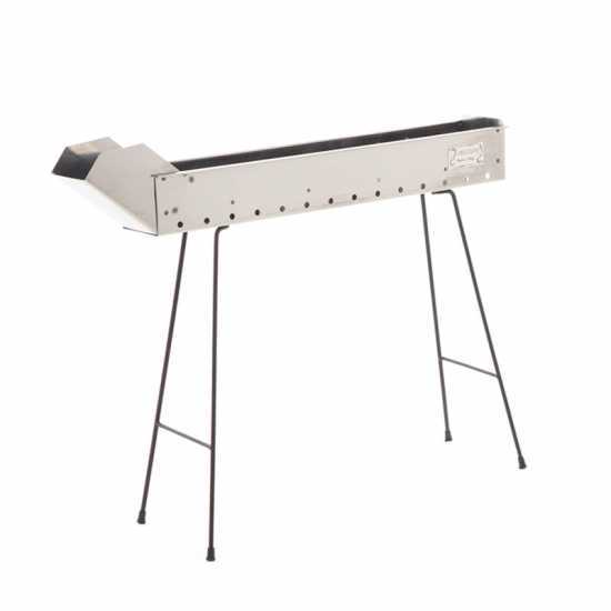 Cruccolini Inox 75 cm -Barbacoa de carb&oacute;n para pinchos