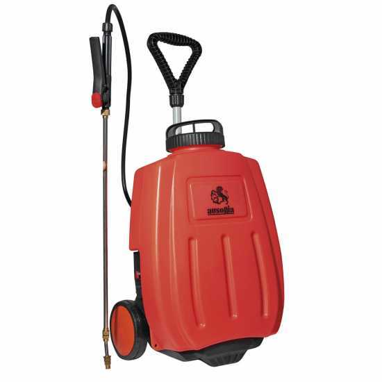 Pulverizador de mochila con ruedas Ausonia 16 lt - bater&iacute;a 12V/10Ah