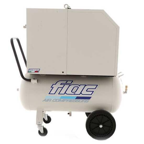 FIAC Silent AB90/360M - Compresor de aire el&eacute;ctrico monof&aacute;sico de correa - Motor 3 HP - 90 L