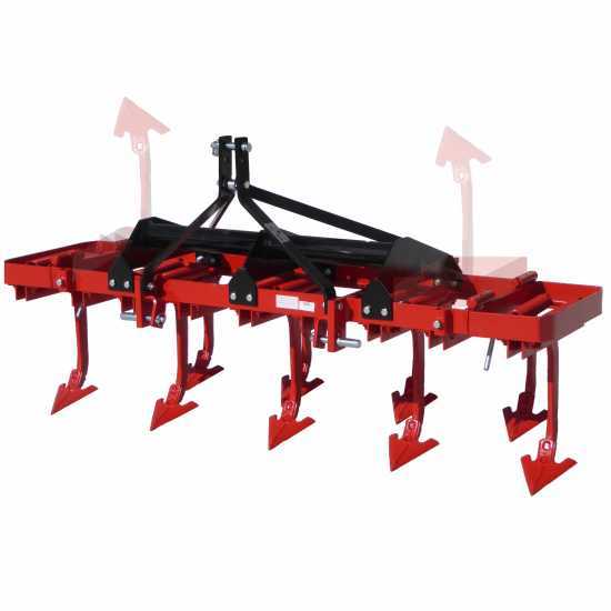 Cultivador de muelles serie mediana reforzado CCMR9/7 -  Ancho de trabajo 215 cm - 9 Rejas