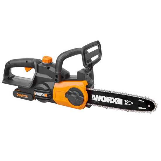 Worx WG322E.1 - Electrosierra de bater&iacute;a 20V 2 Ah - Espada de 25cm