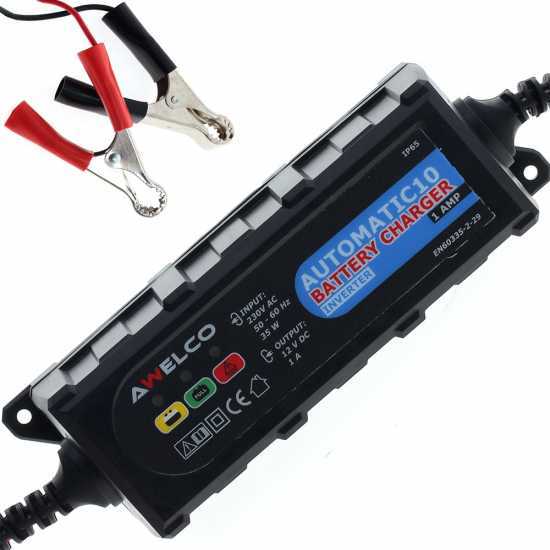 Awelco Automatic 10 - Cargador de bater&iacute;a inverter autom&aacute;tico - 12V - bater&iacute;a hasta 30A