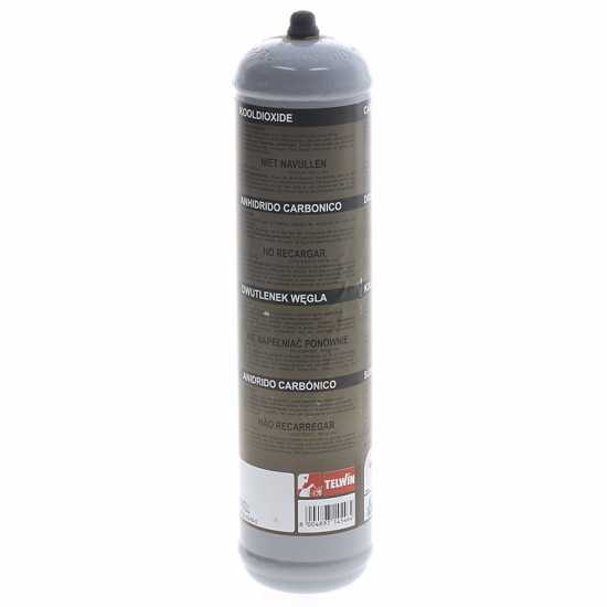 Bombona CO2 1 lt desechable Telwin