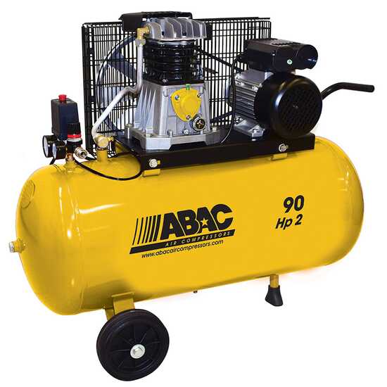 ABAC LINE B26/90 CM2 - Compresor de aire el&eacute;ctrico monof&aacute;sico de correa - Motor 2 HP - 90 L