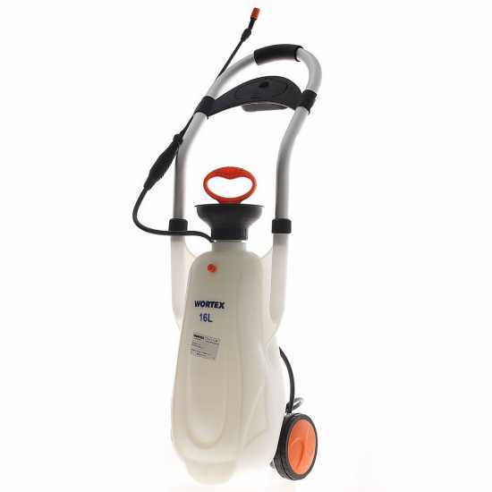 Wortex T16-M - Pulverizador manual con carro - 16L - 4 bar
