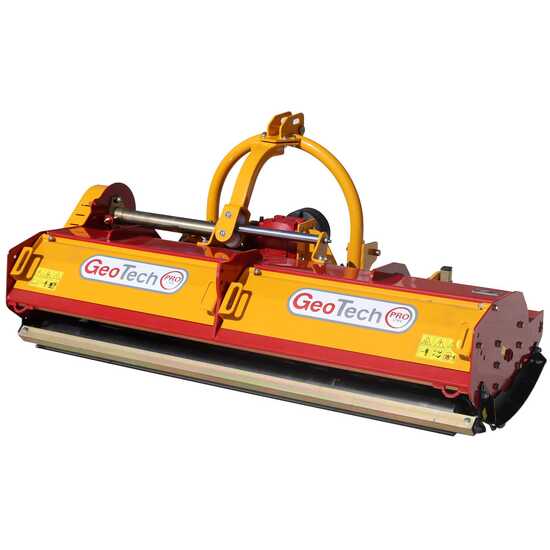 GeoTech Pro ESFM 200H - Trituradora para tractor - Serie medio-pesada - Desplazamiento hidr&aacute;ulico