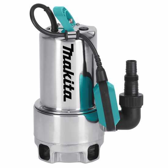 Bomba sumergible el&eacute;ctrica para agua sucia Makita PF1110 - electrobomba de 1100 W