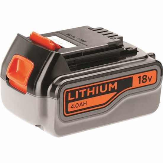 Batería adicional para productos Black & Decker 18V - 4 Ah